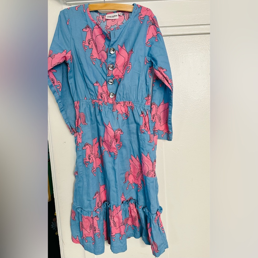 Mini Rodini Pegasus Maxi Kids Dress